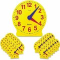 Learning Resources CLOCK, CLASSROOM KIT, 25PC LRNLER2102